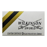 Lâmina Para Barbear Wilkinson Profissional 1 Caja X 3 Undades