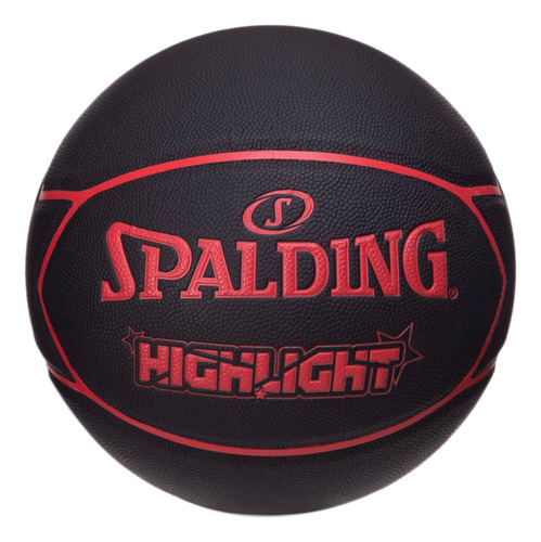 Balon Baloncesto Spalding #7 Highlight Colores Nba Original