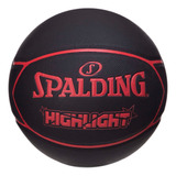 Balon Baloncesto Spalding #7 Highlight Colores Nba Original