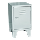 Mesa De Luz Metal Simil Locker Industrial - Pedido Especial