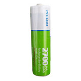 Pack 10 Pilas Aa Recargables 2700 Mah 1.2v