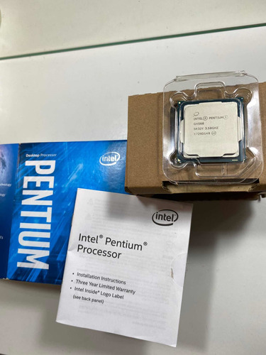 Processador Pentium G4560 3.5ghz Usado