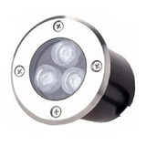 4 Spot Led Balizador 3w Branco Quente Blindado Emb Para Piso