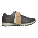  Zapato Casual Velez Talla 43 Color Café Oscuro 