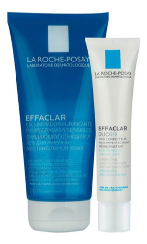 Effaclar Gel X 200 + Effaclar Dúo Rutina Acné La Roche Posay