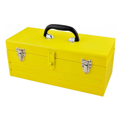 Caja Porta Herramientas Organizadora 60.7x25.3x19 Surtek Color Amarillo | Envío gratis