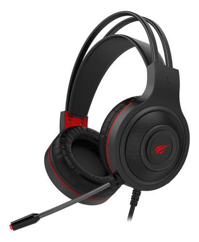 Headset Gamer Havit Gamenote H2011d Preto/vermelho