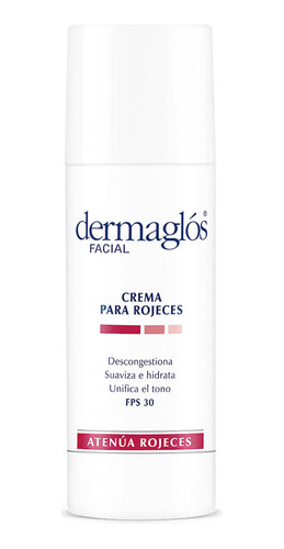 Crema Facial Dermaglos Formula Especial Rosácea 50 Ml