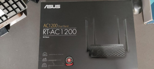 Roteador Asus Rt-ac1200 Preto 110v/240v