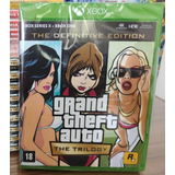 Gta Trilogy Def. Xbox One E Series X Mídia Física Lacrado 