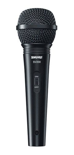 Shure Sv200 Microfono Vocal Dinamico Switch Sin Cable