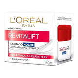 Crema Antiarrugas De Noche 50gr Revitalift Loreal