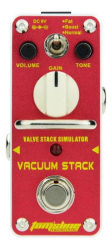 Pedal Guitarra Tom'sline Distorção-vacuum Stack