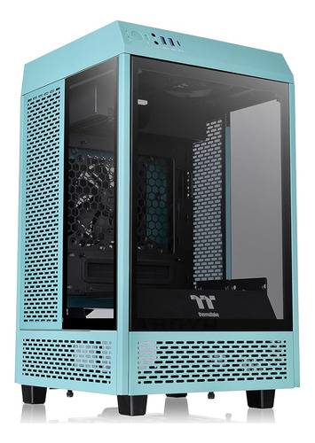 Thermaltake Tower 100 Turquoise Edition Mini Tower Chasis De