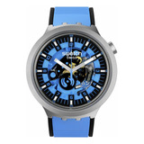 Swatch Reloj De Cuarzo Unisex De Acero Inoxidable