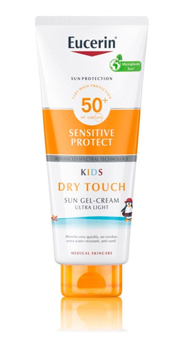 Eucerin Kids Protector Solar Fps 50+ Toque Seco 200ml