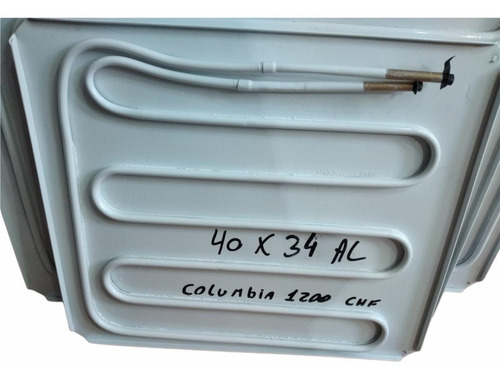 Placa Evaporadora Aluminio Columbia Mod.1200 Chf-med.40x34