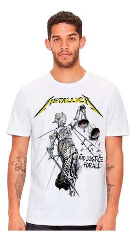 Playera Metallica And Justice For All Vintage 88 Fr