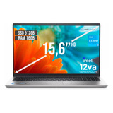 Portátil Computador Dell Intel Core I3 Ssd 512gb Ram 16gb Color Plateado