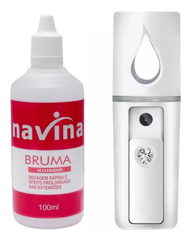 Kit Nano Mister + Bruma P/ Alongamento De Cílios Lash Navina