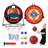 Mini Canastas De Basketball Para Niños Con Juego De Dardos