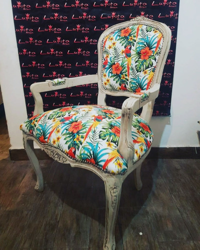 Sillon Luis Xv- Excelentes Tallados! 