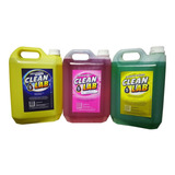 Pack Detergente Lavandina Desodorante Todo X 10 Lt Clean Lab