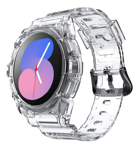 Correa Transparente+funda Para Samsung Galaxy Watch 5 4 40 M