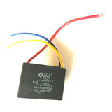 2piezas Capacitor  3 Puntas Cables 1.5 Uf  3 Uf 250v