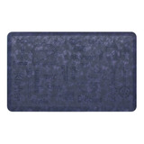Tapete De Cocina Antideslizante Texture Kitchen Mat 46x76 Cm Diseño De La Tela Azul
