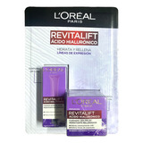 Kit Rutina Antiarrugas Ácido Hialurónico Revitalift L'oréal