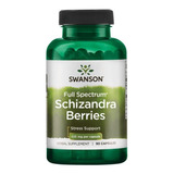 Swanson Schizandra 525mg 90cap Antistress Energia (3 Meses)