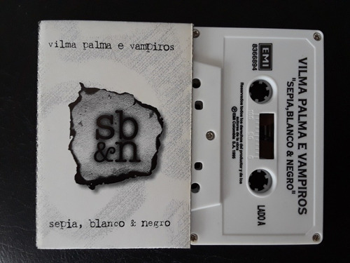 Tape,casette,vilma Palma E Vampiros-sepia,blanco & Negro