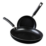 Cook Now Set De Sartenes Style De Aluminio Forjado Negro