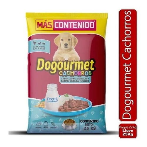 Dogourmet Cachorros Leche 25 Kg