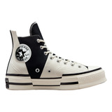 Tenis Converse Botas Chuck 70 Plus Unisex-blanco/negro