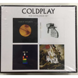 Box - 4cds - Coldplay - ( Catalogue Set )  Original