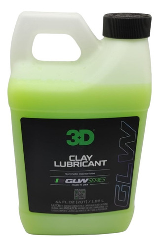 Clay Lubricant (lubricante De Arcilla 3d Glw) 1.89 Lts