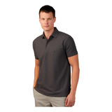 Camisa Polo Dudalina Pima Regular In24 Cinza Masculino