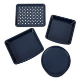 4 Charolas Wilton Para Cocinar U Hornear Pan Pizza Galletas