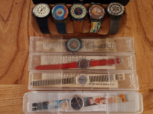 Relojes Swatch Años 80/90. Colección.