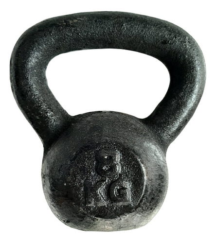 Pesa Rusa Kettlebell Mancuerna Fundicion X 8kg