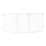 Puerta Reja Bebe Super Ancha 1.93m Metal Puerta Configurable