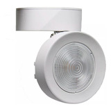 Spot Sobrepor 7w Led Redondo Luz Teto Alumínio Direcionável Cor Branco Cor Da Luz Branco Frio