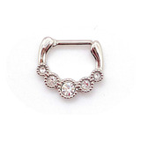 Anillo Nasal Falso, Piercing Para Nariz, Indio, Septum Click