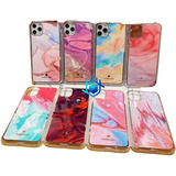 Funda Para iPhone Marmol Oleo Arena Mujer Hombre Pintura Mar