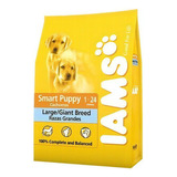 Alimento Iams Smart Puppy Para Perro Cachorro De Raza Grande Y Gigante En Bolsa De 15 kg