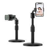 Soporte Apoya Celular Pie Flexible Rota 360° Extensible Mesa