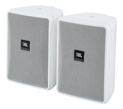 Set X2 Bafles Instalación Jbl Control 23 Wh Blanco Exterior