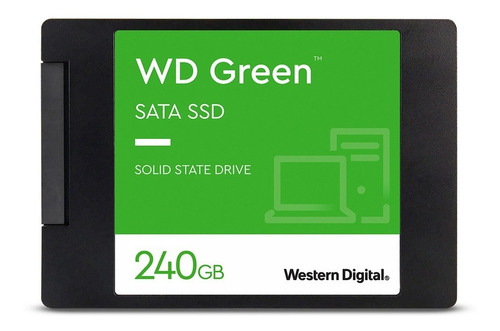Wd Disco Ssd  Digital Green 240gb 2.5 Int Sata